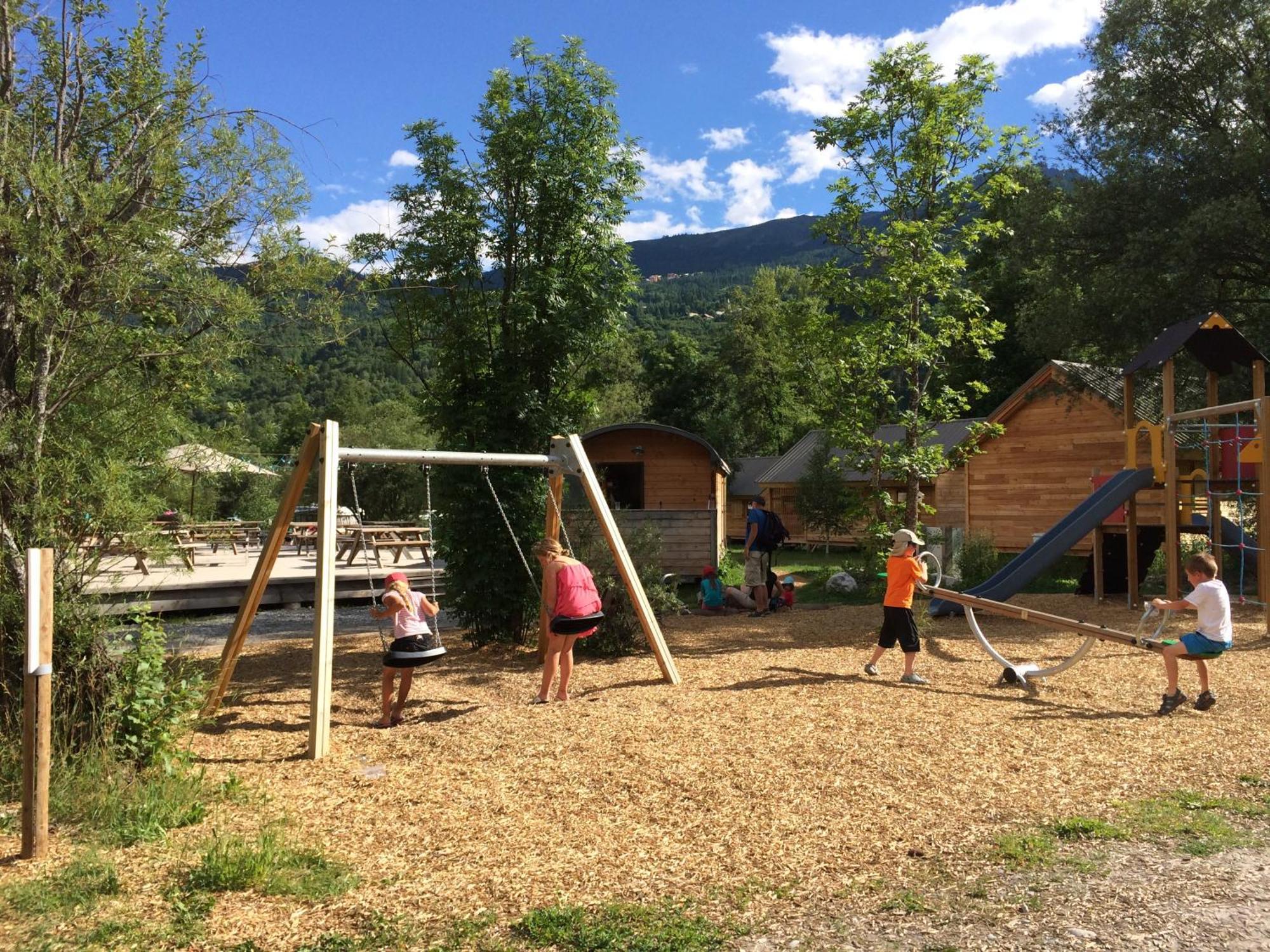 Huttopia Vallouise Bagian luar foto